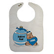 Baby's First Blue Ornament Baby Bib 86668